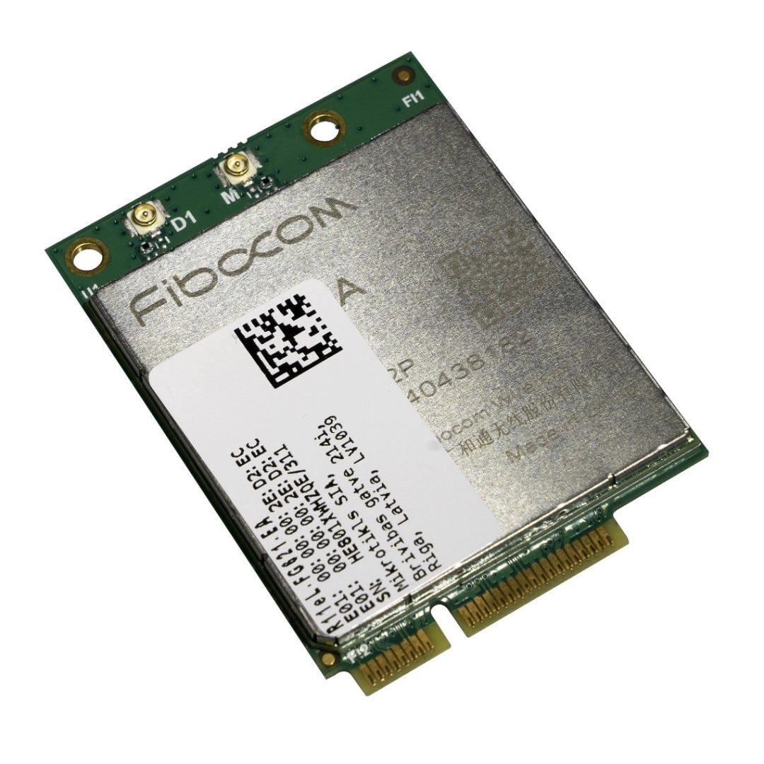 LTE modem (miniPCI-e card) MikroTik R11eL-FG621-EA